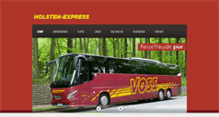 Desktop Screenshot of holsten-express.de